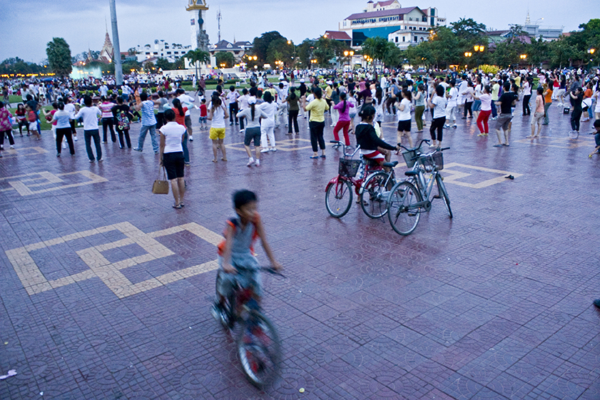 Exercise in the park