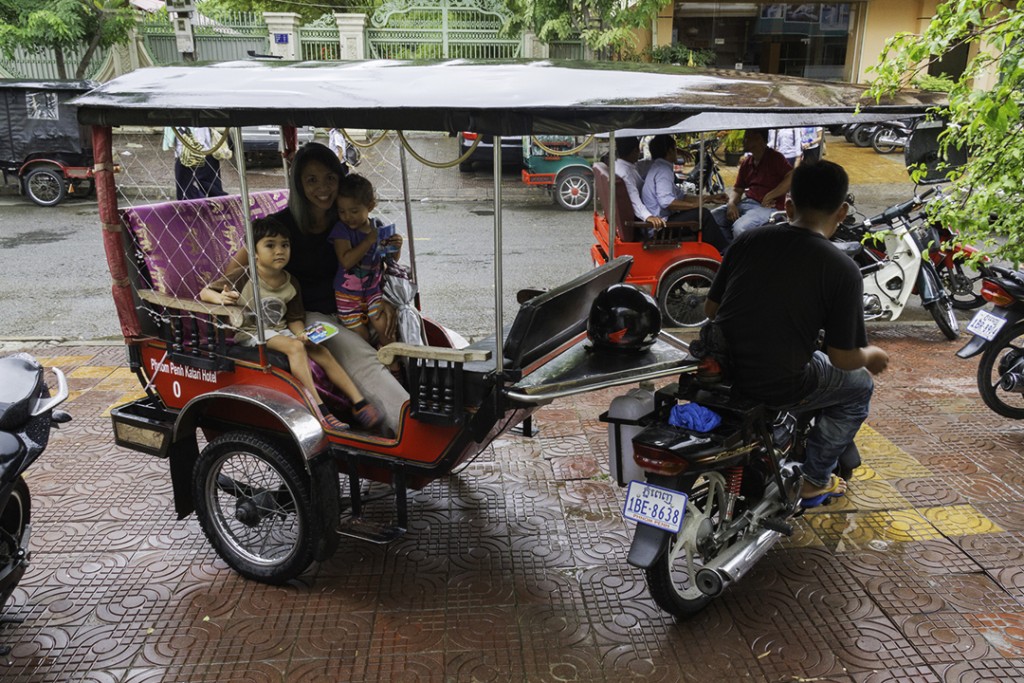 Eureka Tuk Tuk with Sina driving